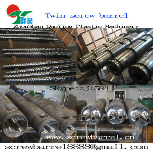 double conical screw cylinder