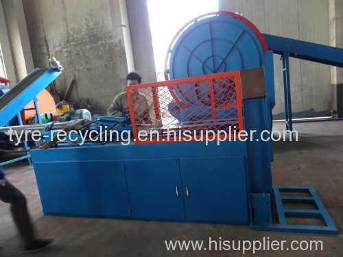  Double Hook Tire Debeader Machinery / Tire Wire Drawing Machine  