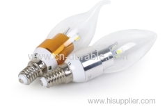 3w led candle bulb e14 e27 b22 base