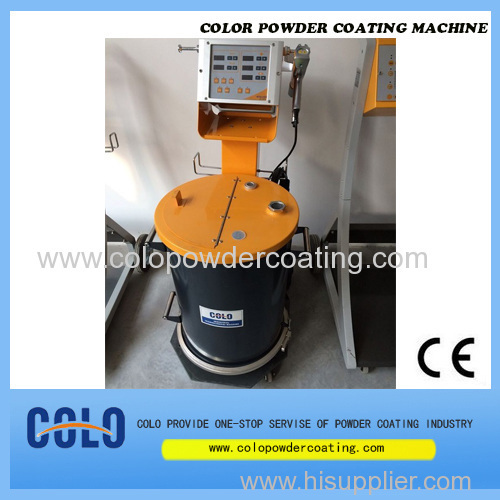 New powder coating machine