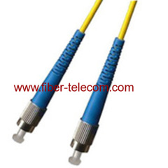 FC-FC Single mode Simplex Fiber Optic Patch Cord