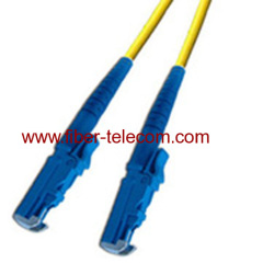 E2000/APC-E2000/APC Single Mode Simplex Fiber Optic Patch Cord