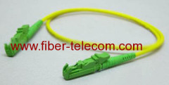 E2000/APC-E2000/APC Single Mode Simplex Fiber Optic Patch Cord