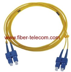 SC/PC-SC/PC Single Mode Duplex Fiber Patch Cord