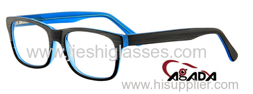 WOODEN ACETATE EYEGLASSES FRAME