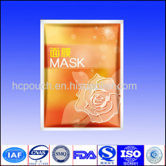 colored plastic packaging bag for mask