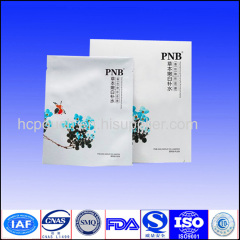 Three side sealing foil bag for facial mask