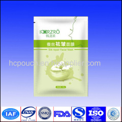 facial mask plastic package bag