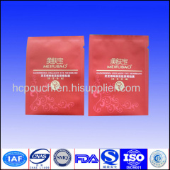 custom printed facial mask aluminum foil bag