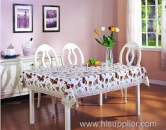 Plain table cloth for table decoration