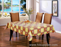 table cove oilcloth tablecloth with Non-woven