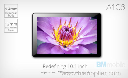 1280*800PIXEL Dual core Dual camera tablet pc