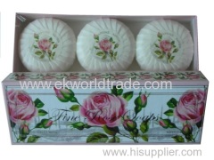 imported gift box rose soap
