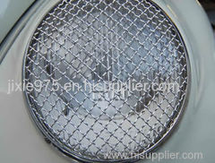 Woven wire mesh grills are perfect for car radiator grilles vents