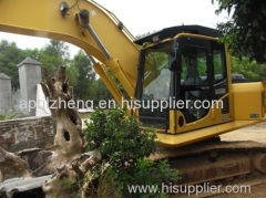 used hydraulic construction excavator komatsu PC200-7