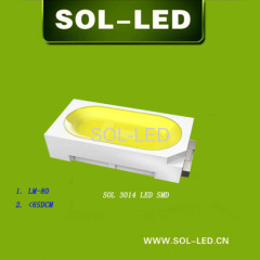 SOL 3014 SMD LED 0.1W 12-14lm LM-80