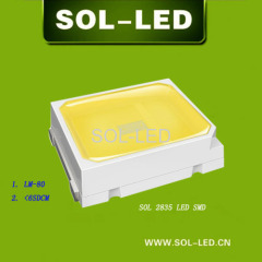 1W 2835 SMD LED 100-120lm