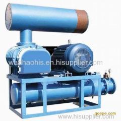 Waste water treatment roots blower