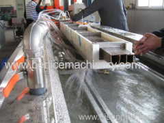 Plastic products extrusion line for wpc profiles