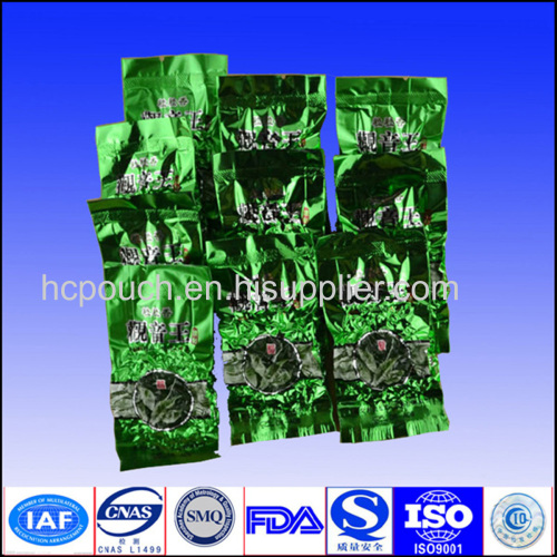 high quality vacuum tea packaging bag