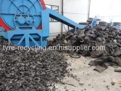 the tyre recycle machine