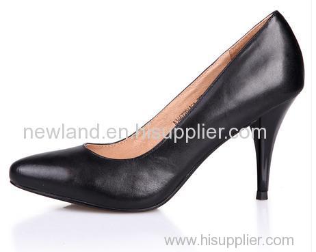 Ladies genuine leather pumps shoes