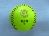 softball,softballs,pro yellow leather softball,fastpitch softball,slowpitch softball,softball supplier in china