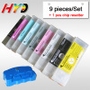 Refillable ink cartridges for Epson Stylus Pro 7890 9890 ink cartridges with resettable chips