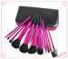 11pcs high quality cosmetic brush set