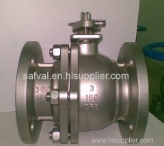 Cast Steel Flanged Floating Ball Valve