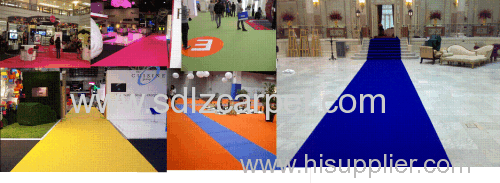 Beige carpet exhibition for stands, aisle, events, marquee, show, party