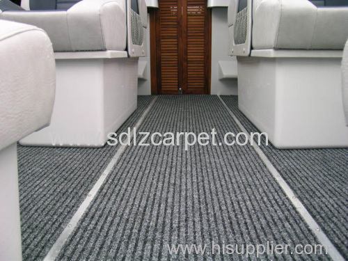 hardest-wearing 100% polypropylene ribbed needle punch carpet suit for schools, high-traffic retail stores and hospitals