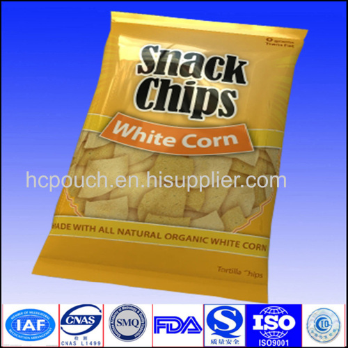 foil potato chips packaging bag