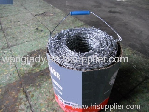 galvanized low/high carbon barbed wire