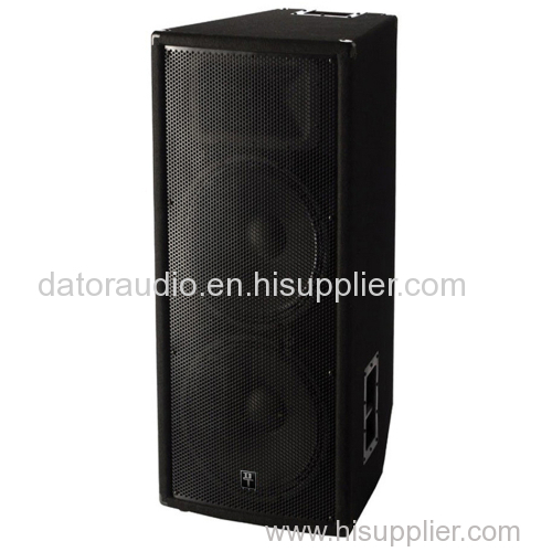 15-inch Two-way Black Carpet Passive Pro Audio Loudspeaker System