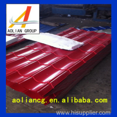 Steel/Metal/Tin Corrugated Roofing Sheets with Polyester or PVC Coated Finish (various colours)