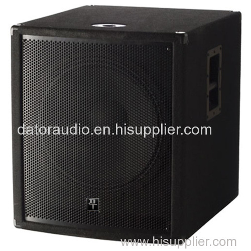18-inch Passive Pro Audio Bass Stage Speaker Loudspeaker System
