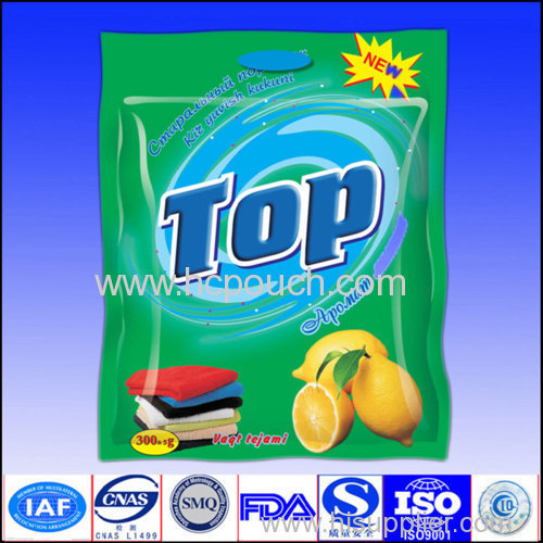 laundry detergent package bag