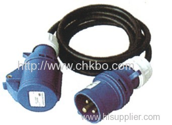 INDUSTRIAL CONNECTOR WITH WIRE KBN-013/213 IP44 16A 2P+E