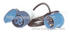 INDUSTRIAL CONNECTOR WITH WIRE KBN-013/213 IP44 16A 2P+E