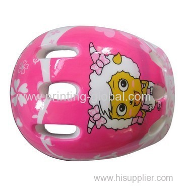 Heat transfer film for children helmet