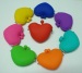 new candy-colored silicone purse heart-shaped packet of silica on big promotion