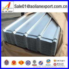 Galvanized, Galvalume, Pre-paint Color corrugated steel sheet