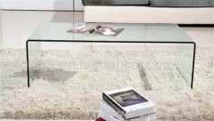 Enhanced Bending Tempered Glass Tea Table