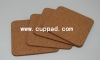 square cork drink coaster