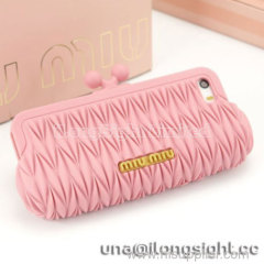 Miumiu 3D Handbag Silicon Case For iPhone 5/5S