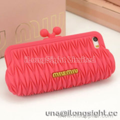 Miumiu 3D Handbag Silicon Case For iPhone 5/5S