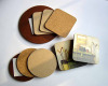 round color printed MDF coaster