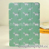 Cute Horse Pattern Tri-fold Stand Leather And Plastic Case For iPad Air