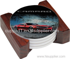 car absorb ceramic coaster